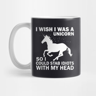 I Wish I Was A Unicorn Mug